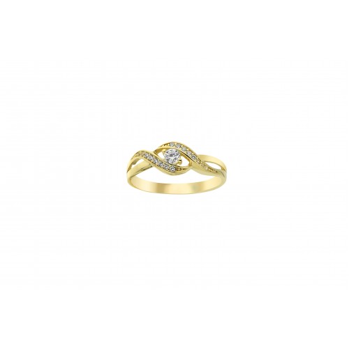 Gold Ring 10kt, LG70-4